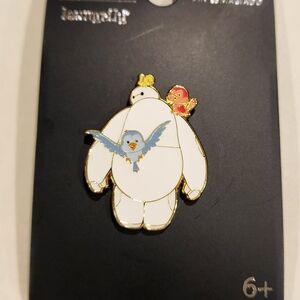 Loungefly Disney Big Hero 6 Baymax Birds Enamel Pin NEW
